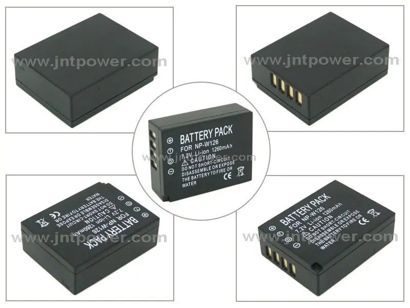 NP-W126 W126 Battery for Fujifilm Fuji X-Pro1 XPro1 HS30 EXR HS33EXR X-Pro1