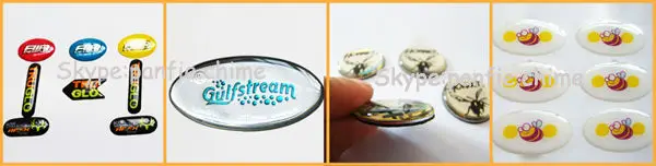 2014 high quality self adhesive electroforming metal sticker