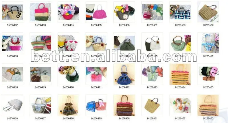 fashion mini straw bags