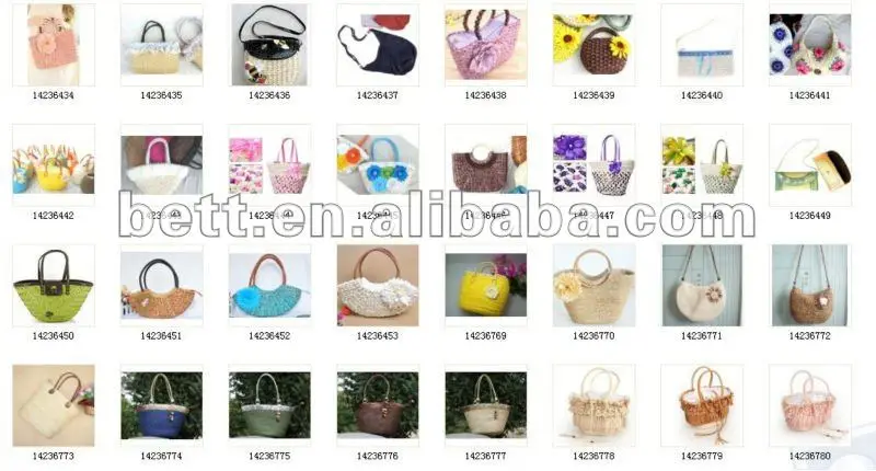 fashion mini straw bags