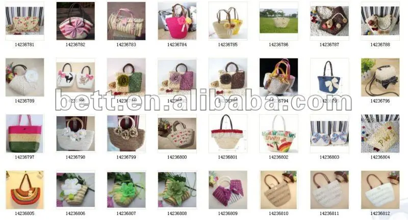 fashion mini straw bags