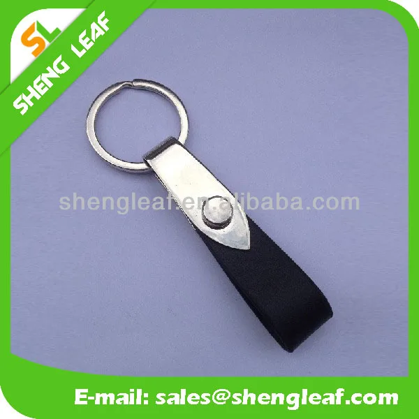 promotional whole gifts colorful custom leather keychains