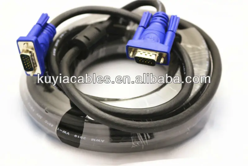 10M30ft Gold-plated HD15pin VGA to VGA Cable 01.jpg