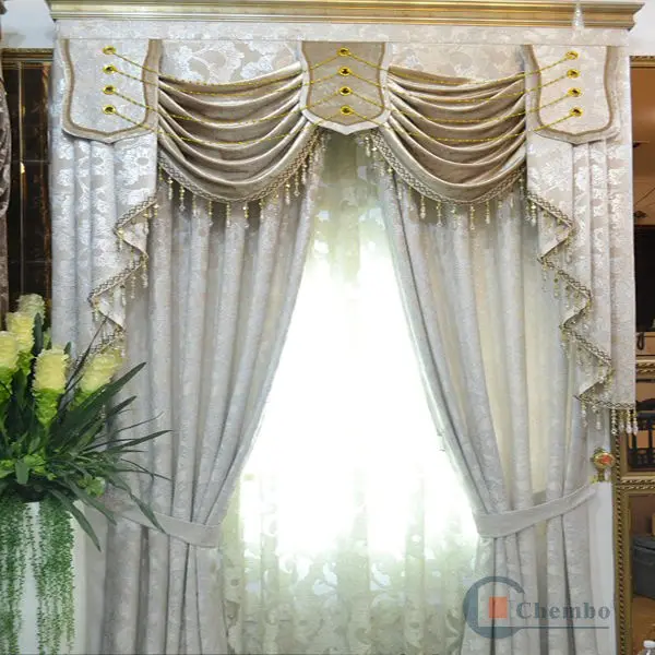 2014 china wholesale ready made curtain,ready made curtains for living room curtain racks