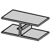 Aluminum plywood clip
