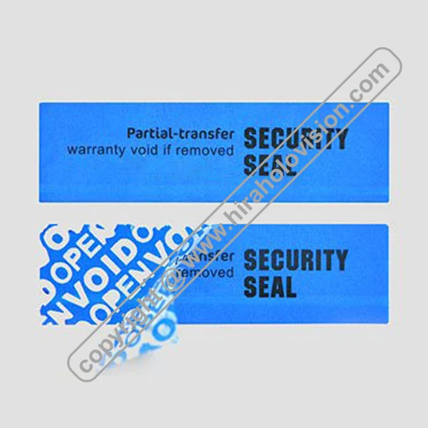 Void Tamper Evident Sticker Label Self Adhesive Void Tamper Evident