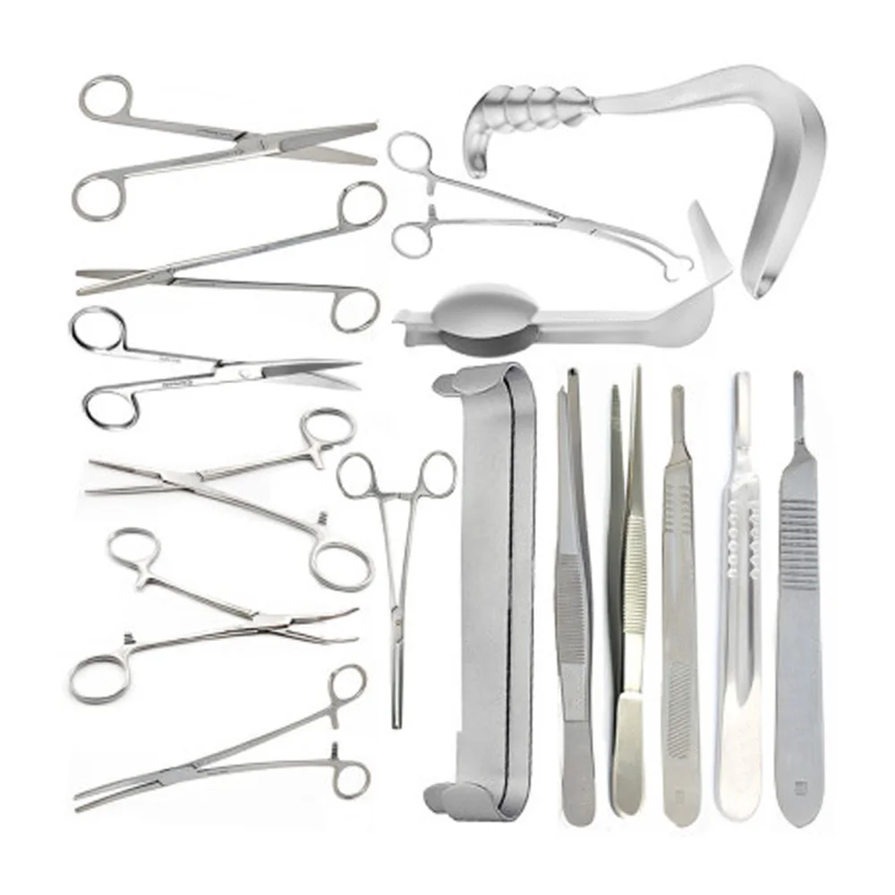 Hot Sale German Basic Vaginal Instruments Set Of 67pcs Instruments Ce