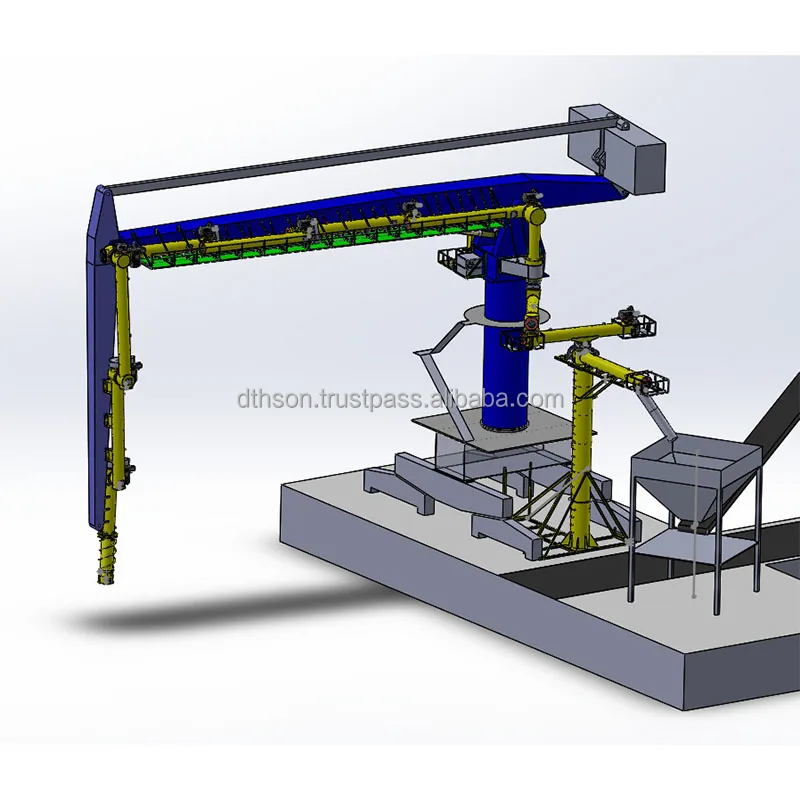 Vietnam Factory Ship Unloader Series Grain Pump And Port Automatic