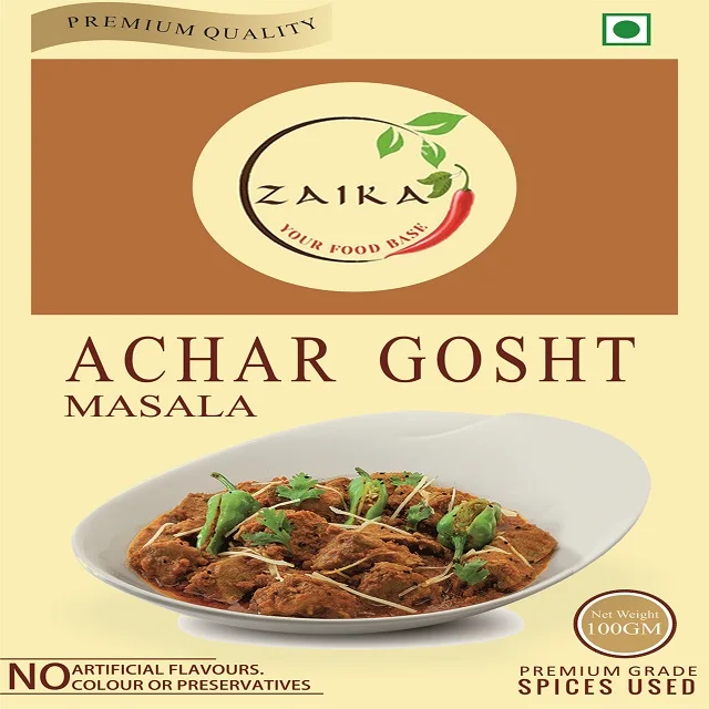 Achar Gosht Masala 50 Gram Packet Paper Packing Available In Stock In