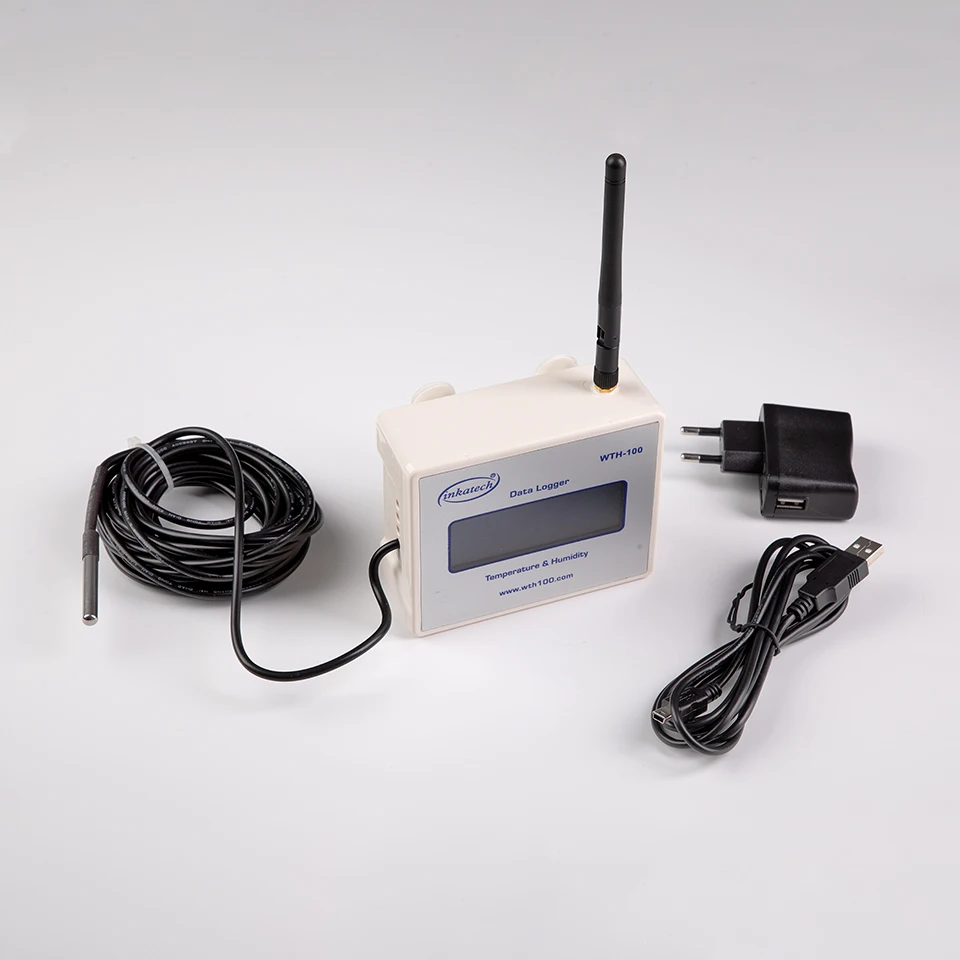 Inkatech Wth100 Temperature Humidity Monitoring And Data Logger With