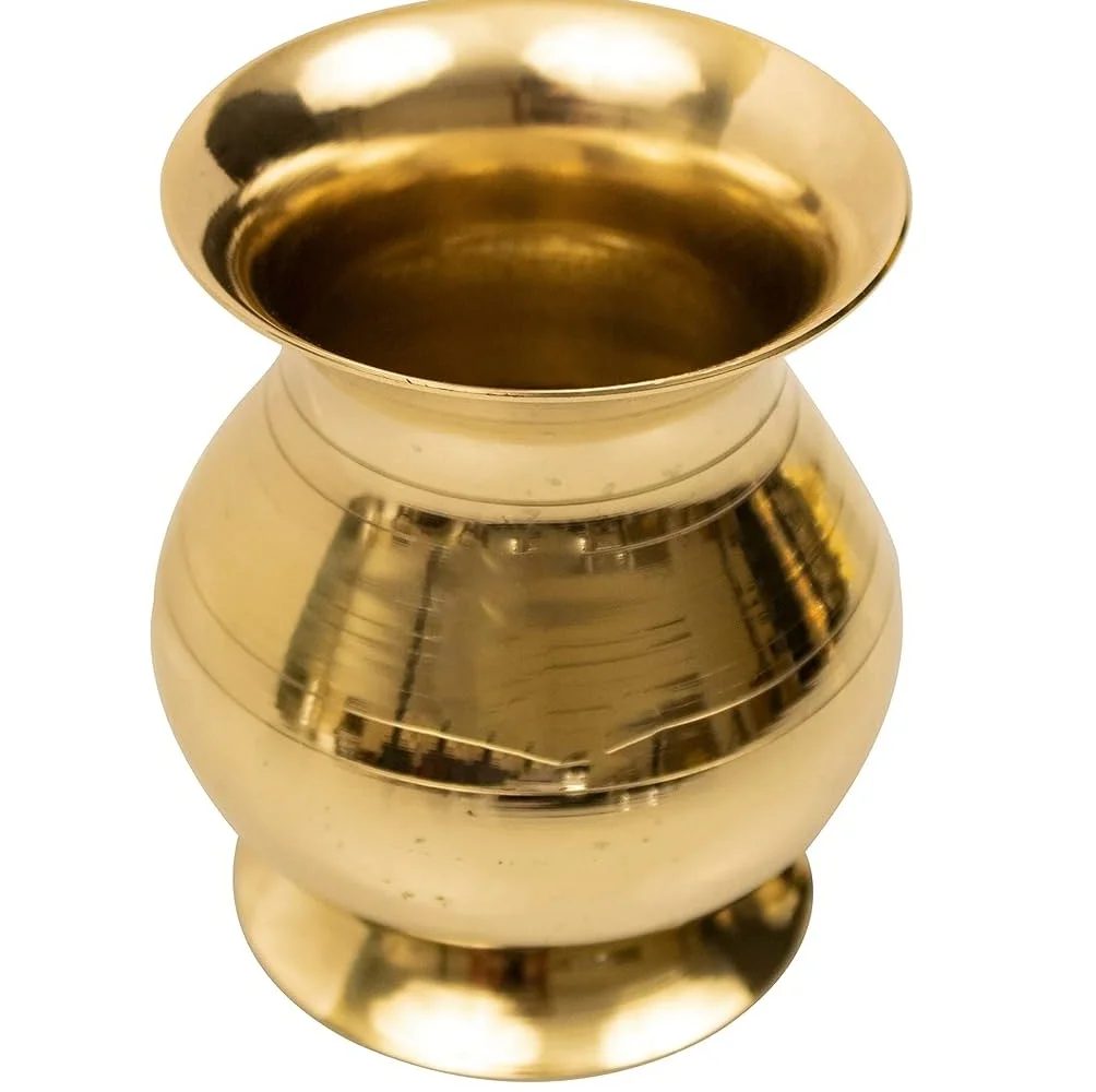 Fresh Arrival Brass Pooja Lota At Wholesale Price Brass Pooja Kalash