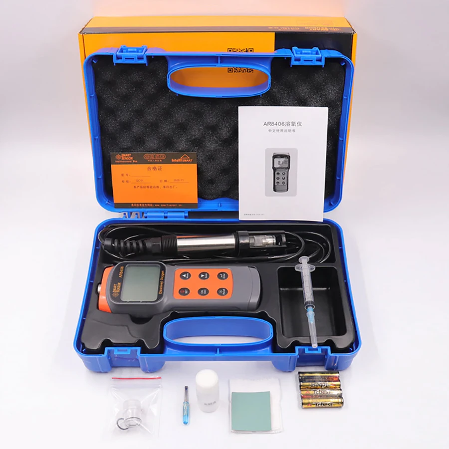 Smart Sensor Ar Portable Digital Dissolved Oxygen Analyzer Detector