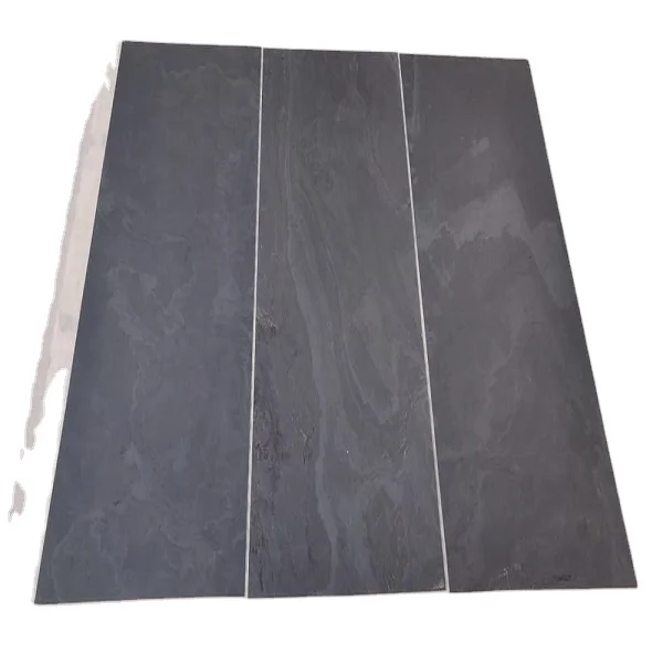 Silver Shine Slate Stone Veneer Wall Panel Cladding Natural