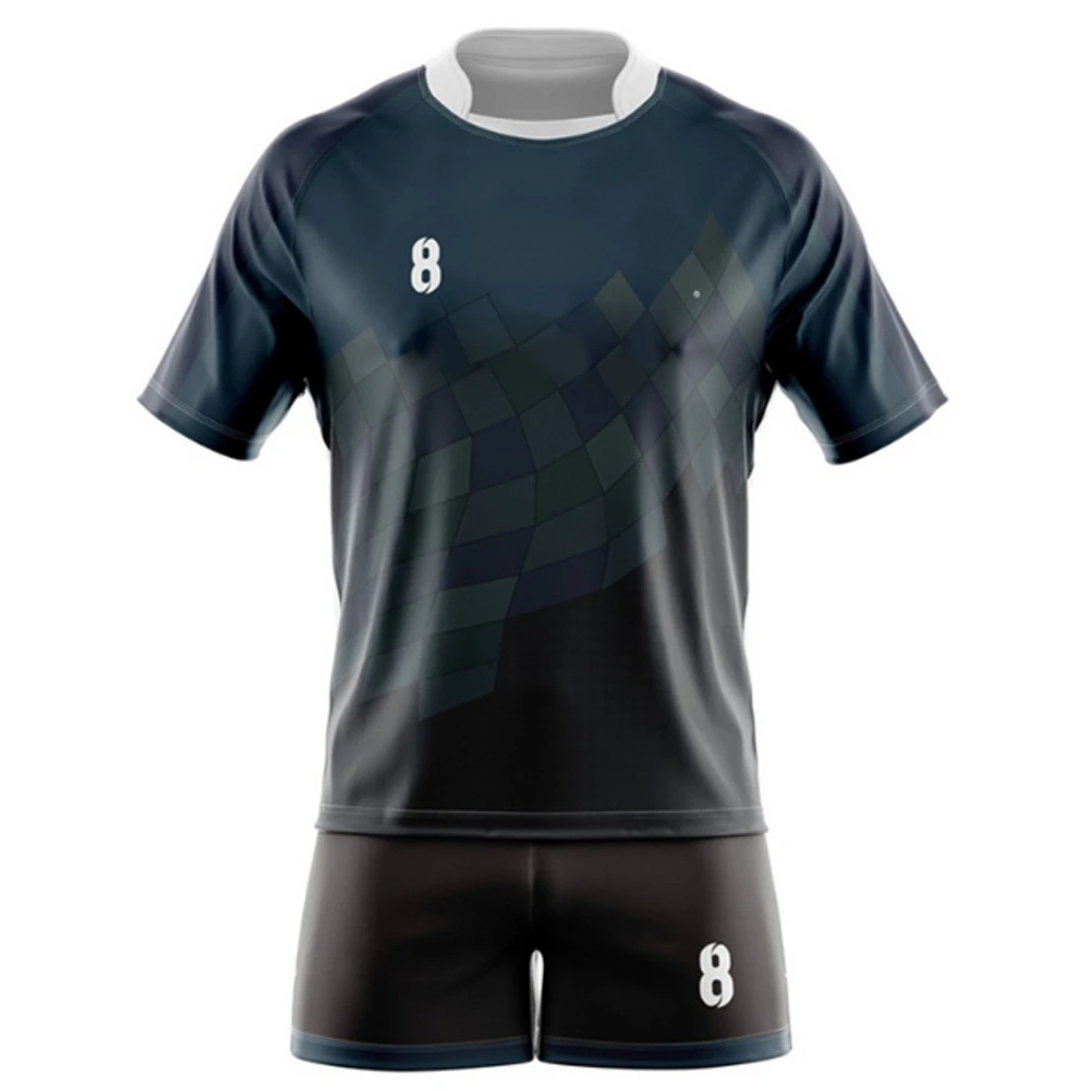 Wholesale Custom Made Oem New Design Rugby Uniforms With Top