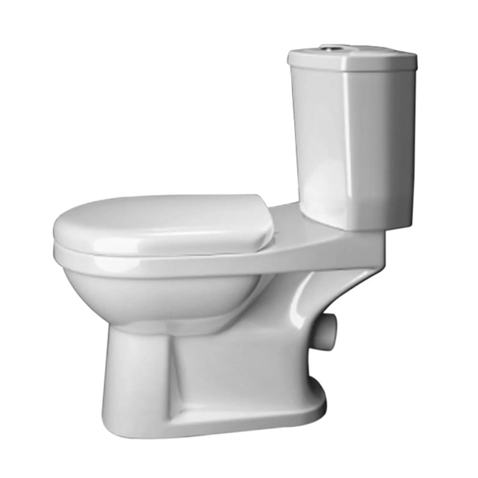 Smart Laura 2 Piece Wc Bathroom Ceramic Sanitary Ware White Color Two