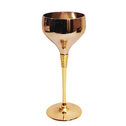 Copper Wine Goblet With Hammer Design Reasonable Prices Product