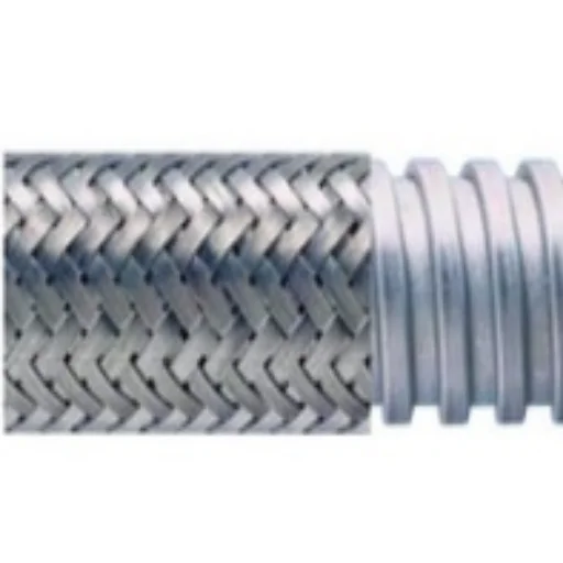 Stainless Steel Braided Galvanized Steel Flexible Conduits Electrical