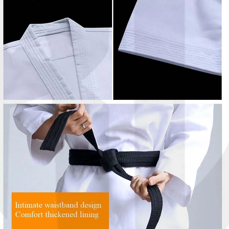 Manufacture Judo Uniform Light Weight Taekwondo Suit Custom Design