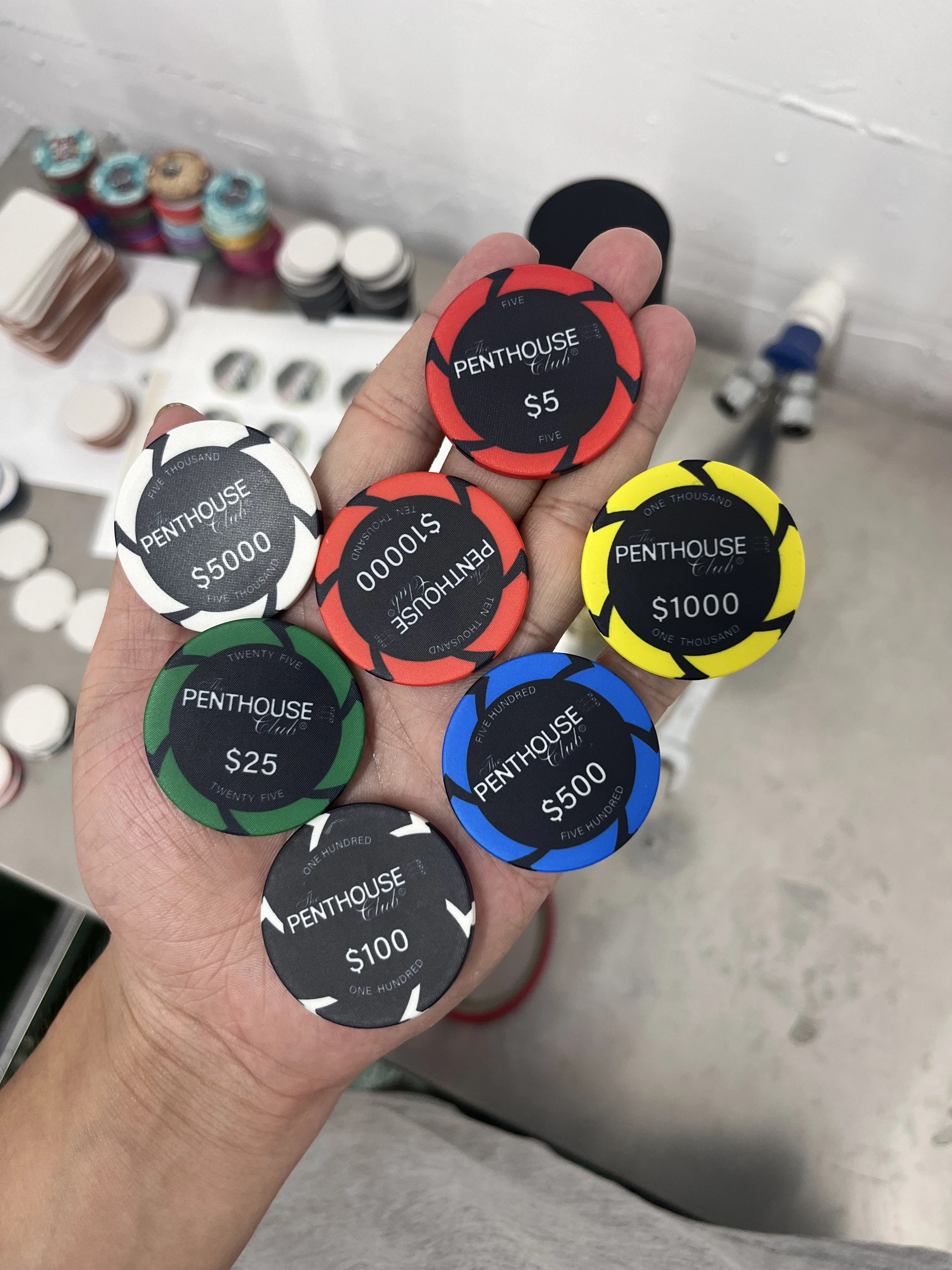 Designing Perfection: How to Create a Casino-Grade Custom Poker Chip Set 1 Professional Color Set