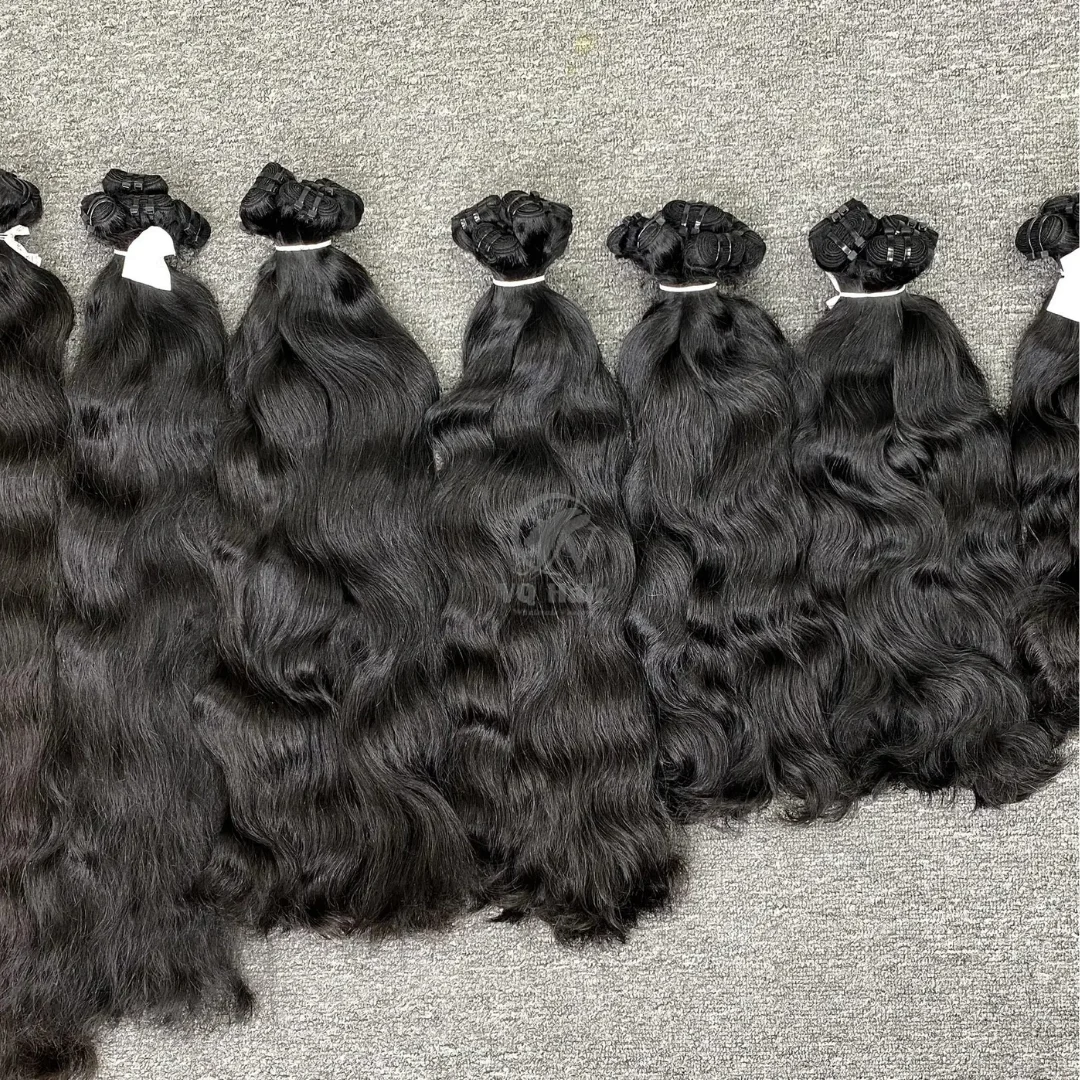 Wholesale Cambodian Natural Wavy Hair Raw Virgin Hair With Cuticle