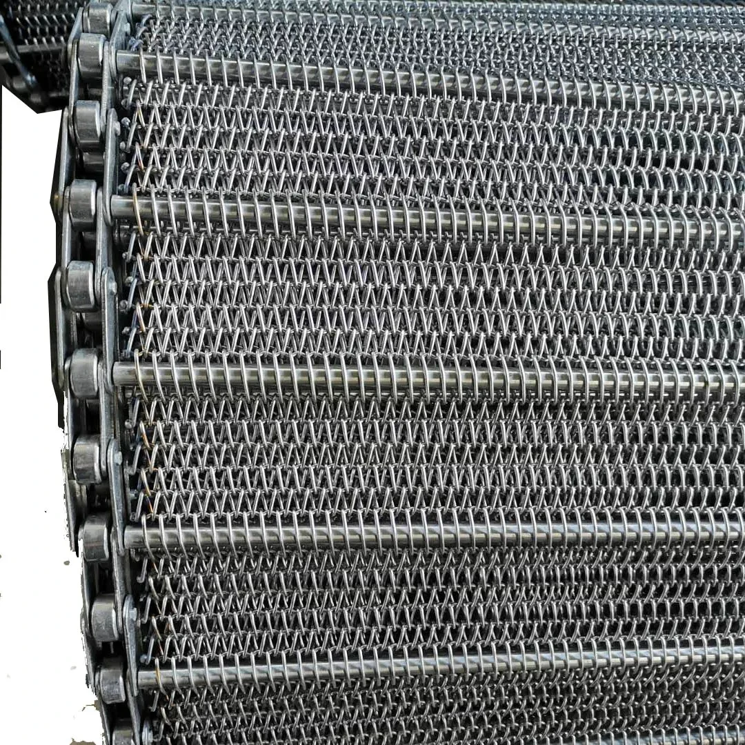 Flat Mesh Belt For Lifting Things Strong Strength High Temperature