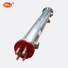 shell tube type dry evaporator heat exchanger, shell tube evaporator salt water, shell titanium evaporator