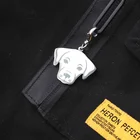Stainless Steel Metal Dog Tag Charm Pendants