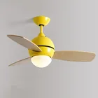 Smc smart bedrooms living room modern fancy ac decorative led CEILING FAN WITH LIGHT AND REMOTE combo
