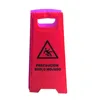 free standing Plastic yellow safety sign board,/road sign caution wet floor
