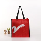 Printing Recycled Non Woven Tote Bag For Shopping Non-woven Fashion Handle Bag