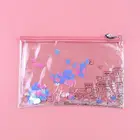 2019 new style DIY Candy color Custom PU Makeup Beauty Cosmetic Bag cute