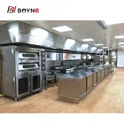 Boyne Product Stainless Steel Professional Commercial Industrial Mechanical Hotel Restaurant Kitchen Equipment For Hotel
