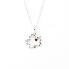 Necklace Set Jewelry 925 Silver Leaf Chain Necklaces