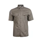 Customized color casual plus size office men's shirts short sleeve men for man