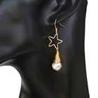 Vogue Jewelry Vogue Pearl Earrings Pearl Wire Wrapped Fashion Jewelry Earrings With Pearl