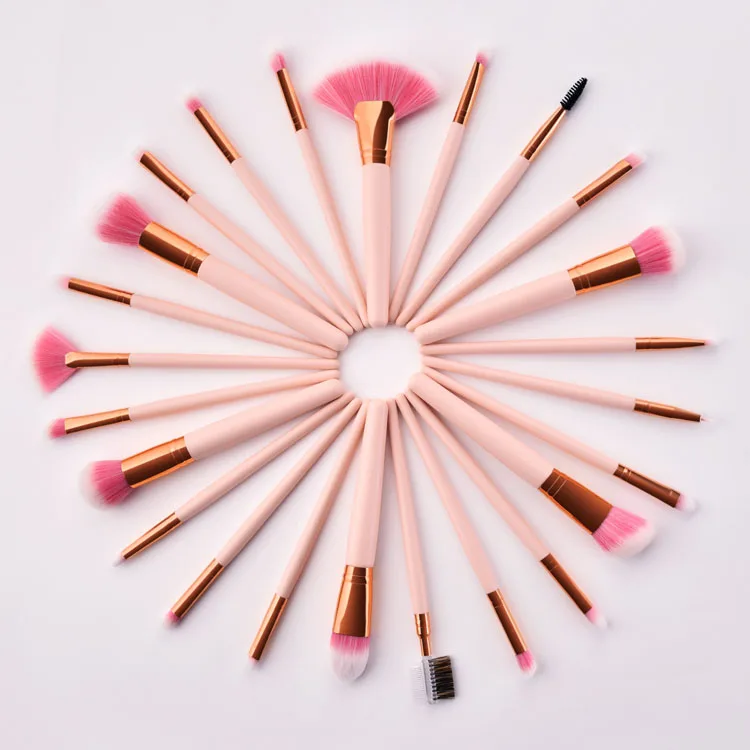 rose gold brush set