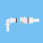 Factory Supply Acetal Male Female Flexible Quick Plastic Shaft Coupling