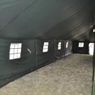 4.8x7.2x3.2m heavy duty olive canvas steel frame outdoor camping large military army green tent