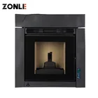 High Efficiency Decor Fireplace Insert Modern Pellet Stove