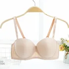 Lace Lingerie Strapless Bra Bralette Non-slip Brassiere 1/2 Cup Sexy Bras For Women Seamless Underwear Push Up Bra