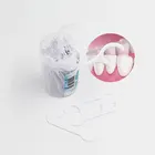 Dental floss manufacturer wholesale custom white y-shape silk dental floss toothpick