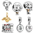Kailefu Jewellery High quality 925 Sterling Silver Jewelry Beaded Wholesale Gold Charms fits Pandora Charms Bracelet