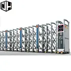 collapsible forged pipe square gate design