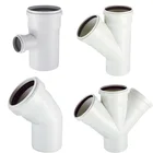 PVE Drainage pipe fittings (elbow,tee,socket)
