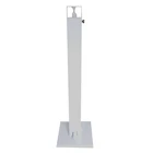 White 250ml 500ml 1000ml Universal White Colour Foot Pedal Operated Sanitiser Stands Disinfection Dispenser Station