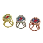 Simple designs customized jewellery metal crafts ring for adult manufacturer