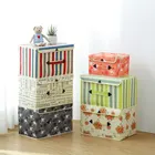 2019 new clothing finishing washable underwear cloth collapsible storage organizer box with lid