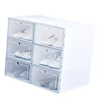 Wholesale Small Clear Plastic Boxes With Lids Overturned Drawer, Eco-Friendly Storage Box Shoe Box Storage
