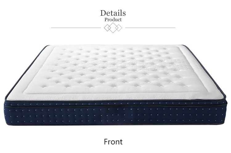 13 inch bamboo non-slip bottom certipur-us certified queen size infused memory foam mattress - Jozy Mattress | Jozy.net