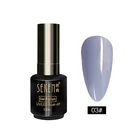 Seken soak off 6 colors shimmer effect nail polish high quality private label esmaltes gel nail polish uv led